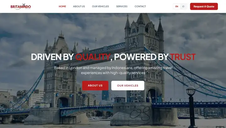 Britanindo - Travel dan Layanan Tur Profesional Inggris Raya - CODELEKTIV