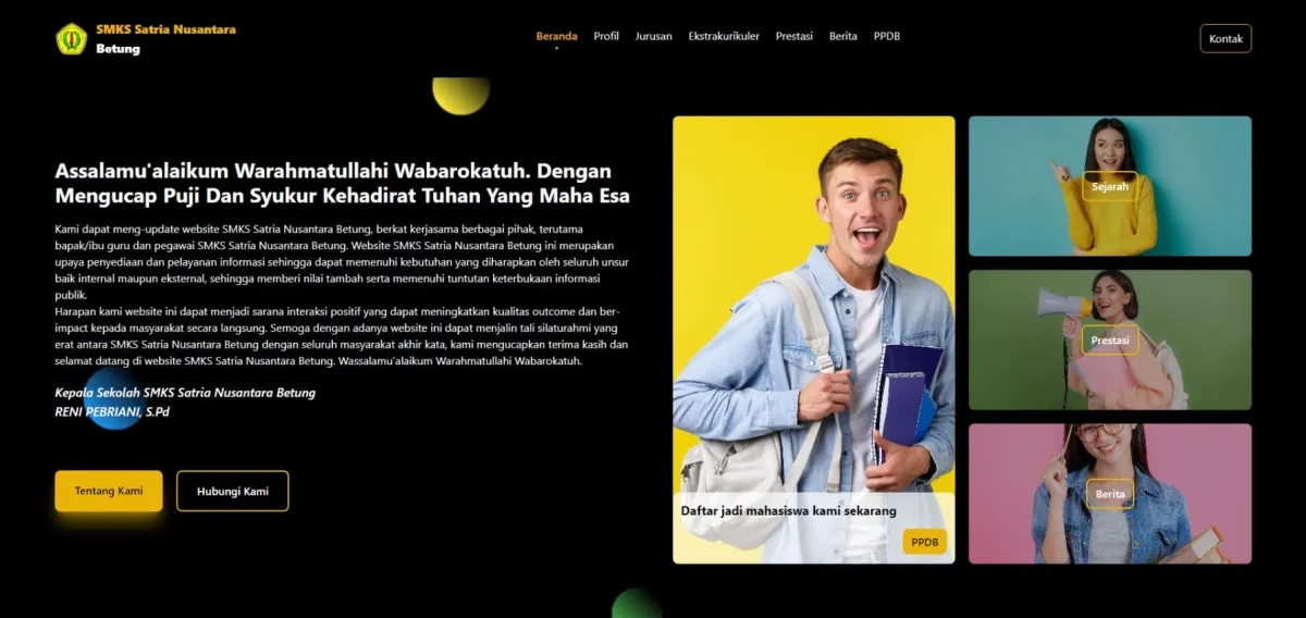 SMK Satriana Nusantara Betung - School Information Portal - CODELEKTIV